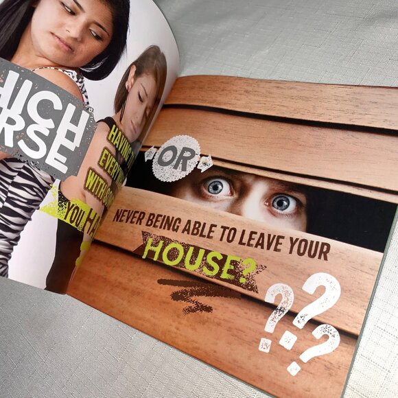 Which Is Worse 2 Crazy Questions To Ask Your Friends Scholastic Fun Creepy Book - Picture 4 of 7